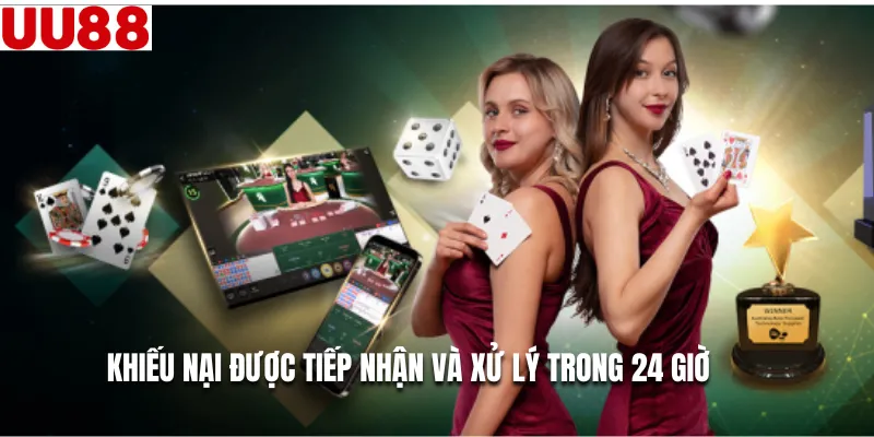 Khiếu nại được tiếp nhận và xử lý trong 24 giờ