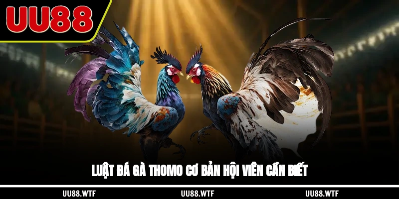 Luật đá gà Thomo cơ bản hội viên cần biết