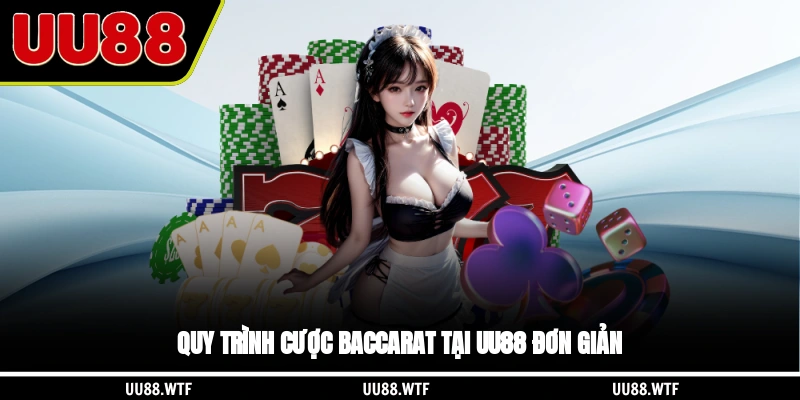 Quy trình cược Baccarat tại UU88 đơn giản